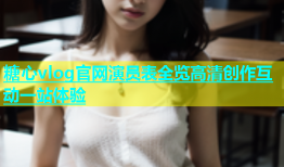 糖心vlog官网演员表全览高清创作互动一站体验