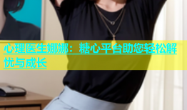 心理医生娜娜：糖心平台助您轻松解忧与成长