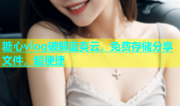 糖心vlog破解蓝奏云，免费存储分享文件，超便捷