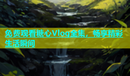 免费观看糖心Vlog全集，畅享精彩生活瞬间