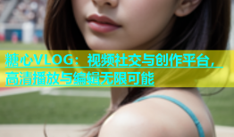 糖心VLOG：视频社交与创作平台，高清播放与编辑无限可能