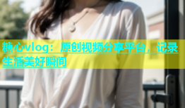 糖心vlog：原创视频分享平台，记录生活美好瞬间