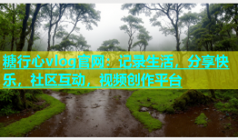 糖行心vlog官网：记录生活，分享快乐，社区互动，视频创作平台