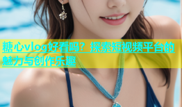 糖心vlog好看吗？探索短视频平台的魅力与创作乐趣