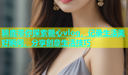 驯鹿带你探索糖心vlog，记录生活美好瞬间，分享创意生活技巧