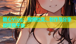 糖心Vlog：视频社交、创作与分享的终极平台