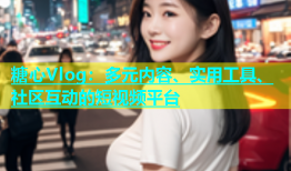 糖心Vlog：多元内容、实用工具、社区互动的短视频平台