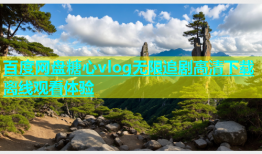 百度网盘糖心vlog无限追剧高清下载离线观看体验