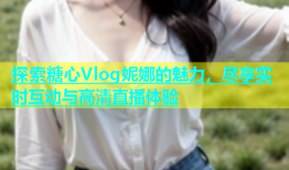 探索糖心Vlog妮娜的魅力，尽享实时互动与高清直播体验