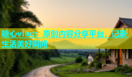 糖心vlog：原创内容分享平台，记录生活美好瞬间