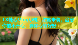 TX糖心Vlog小桃：甜蜜来袭，治愈你的不开心，要你心情好好