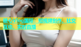 糖心Vlog国际：短视频创作、社交互动、实时直播