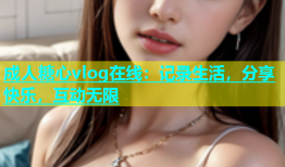 成人糖心vlog在线：记录生活，分享快乐，互动无限