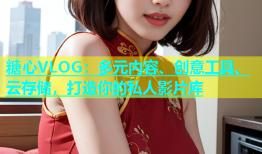糖心VLOG：多元内容、创意工具、云存储，打造你的私人影片库