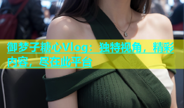御梦子糖心Vlog：独特视角，精彩内容，尽在此平台