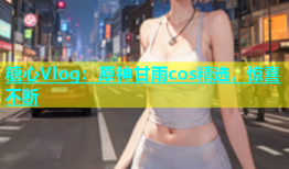 糖心Vlog：原神甘雨cos精选，惊喜不断