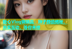 糖心Vlog锅锅酱：种子颜值揭秘，真实互动，等你来撩