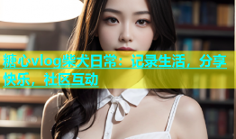 糖心vlog柴犬日常：记录生活，分享快乐，社区互动