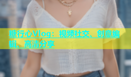 糖行心Vlog：视频社交、创意编辑、高清分享