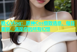 糖心Vlog：原神Cos极致诱惑，每日更新，满足你的所有幻想
