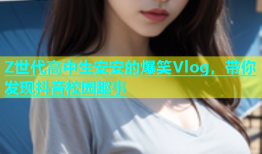 Z世代高中生安安的爆笑Vlog，带你发现抖音校园趣事