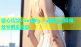 糖心视频vlog排行，记录生活瞬间，分享创意灵感