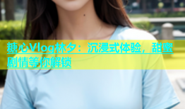 糖心Vlog林夕：沉浸式体验，甜蜜剧情等你解锁