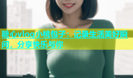 糖心vlog小桃包子：记录生活美好瞬间，分享快乐与你