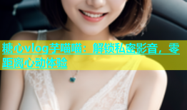 糖心vlog芋喵喵：解锁私密影音，零距离心动体验