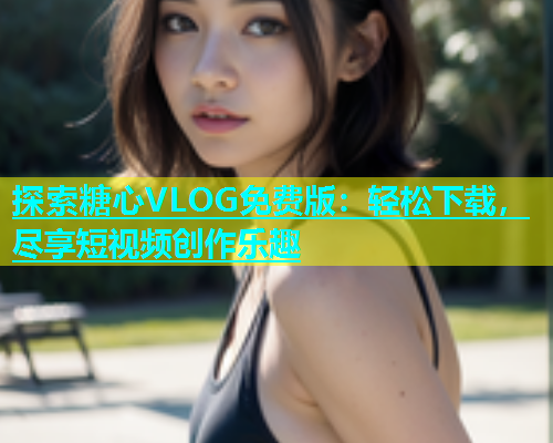 探索糖心VLOG免费版：轻松下载，尽享短视频创作乐趣