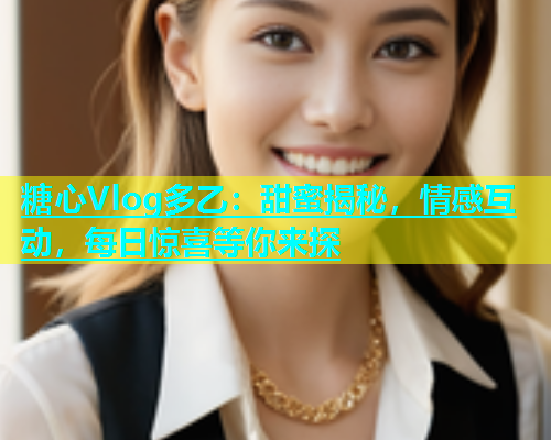 糖心Vlog多乙：甜蜜揭秘，情感互动，每日惊喜等你来探