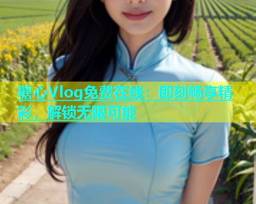 糖心Vlog免费在线：即刻畅享精彩，解锁无限可能