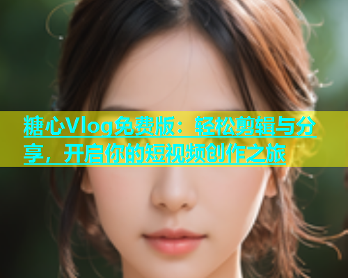 糖心Vlog免费版：轻松剪辑与分享，开启你的短视频创作之旅