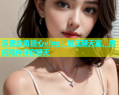 深夜放毒糖心vlog：解压聊天室，夜间陪伴伴你聊天