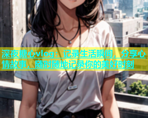 深夜糖心vlog：记录生活瞬间，分享心情故事，随时随地记录你的美好时刻