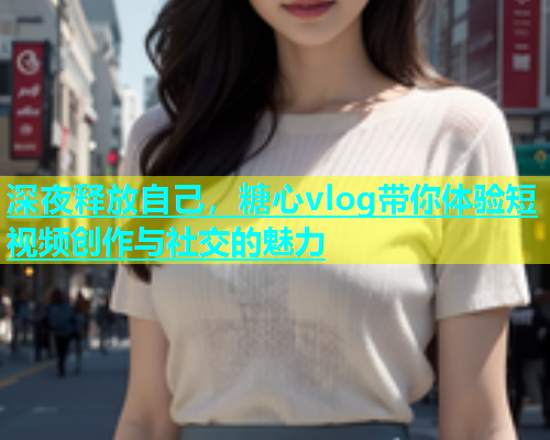 深夜释放自己，糖心vlog带你体验短视频创作与社交的魅力