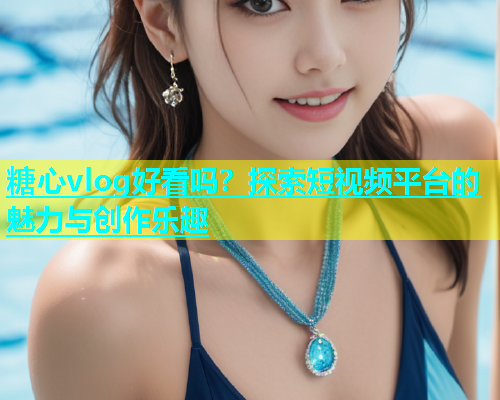 糖心vlog好看吗？探索短视频平台的魅力与创作乐趣