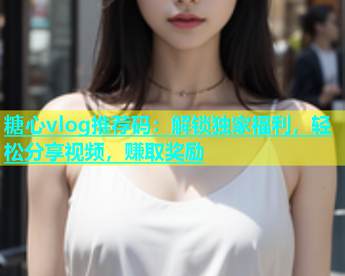 糖心vlog推荐码：解锁独家福利，轻松分享视频，赚取奖励