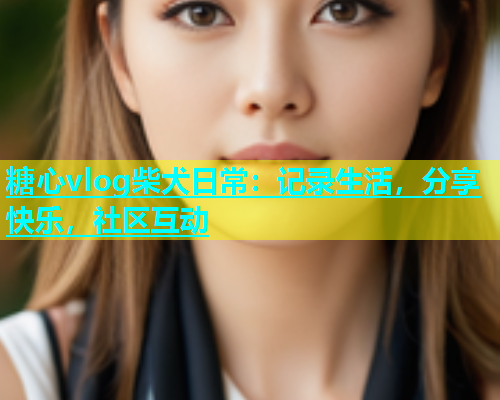糖心vlog柴犬日常：记录生活，分享快乐，社区互动
