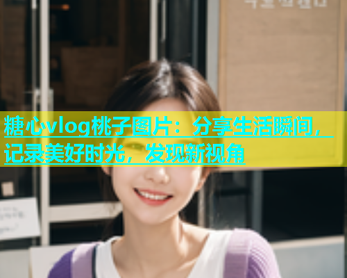 糖心vlog桃子图片：分享生活瞬间，记录美好时光，发现新视角
