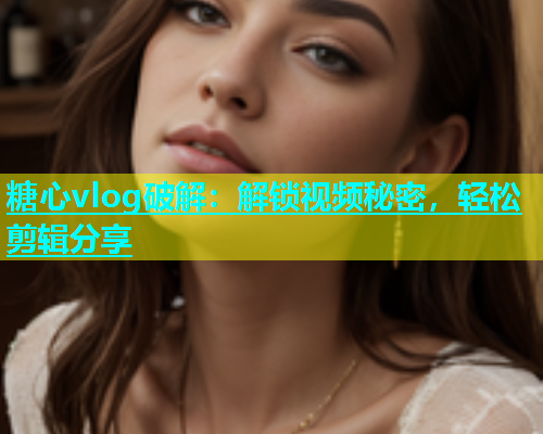 糖心vlog破解：解锁视频秘密，轻松剪辑分享