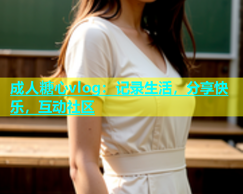 成人糖心vlog：记录生活，分享快乐，互动社区