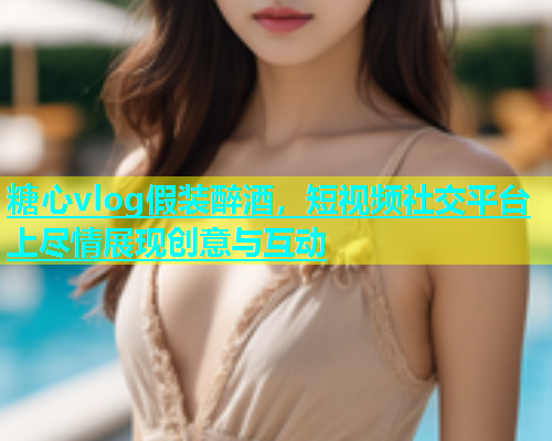 糖心vlog假装醉酒，短视频社交平台上尽情展现创意与互动