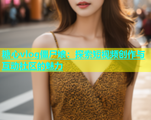 糖心vlog僵尸娘：探索短视频创作与互动社区的魅力