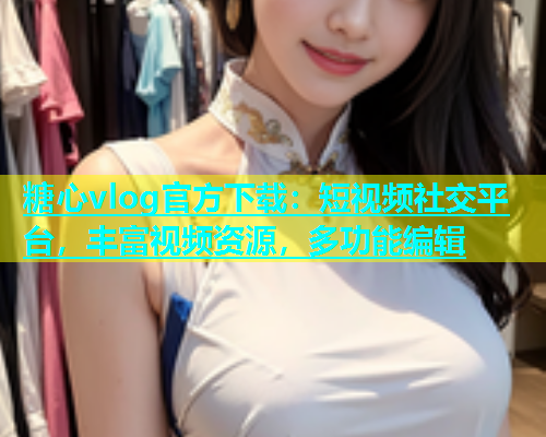 糖心vlog官方下载：短视频社交平台，丰富视频资源，多功能编辑