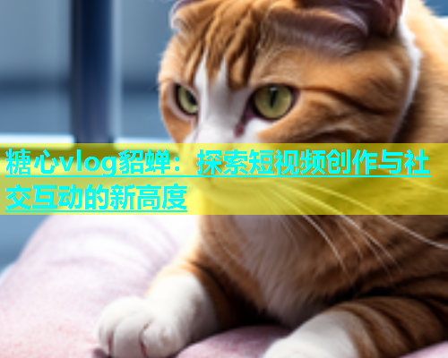 糖心vlog貂蝉：探索短视频创作与社交互动的新高度