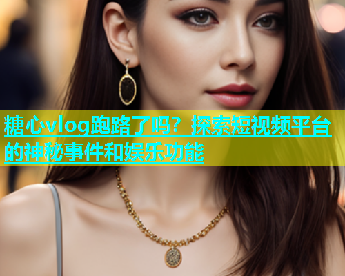 糖心vlog跑路了吗？探索短视频平台的神秘事件和娱乐功能