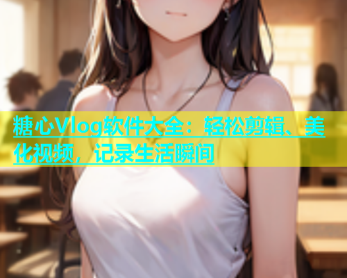 糖心Vlog软件大全：轻松剪辑、美化视频，记录生活瞬间