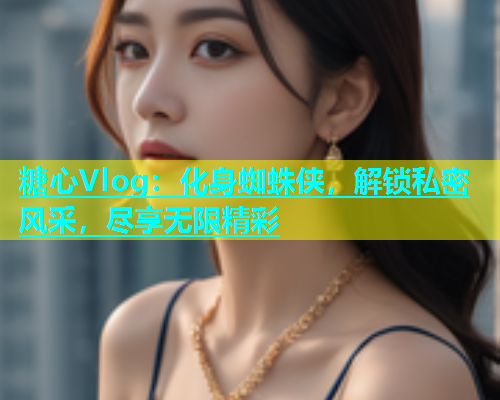糖心Vlog：化身蜘蛛侠，解锁私密风采，尽享无限精彩
