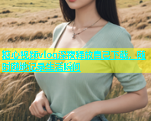 糖心视频vlog深夜释放自己下载，随时随地记录生活瞬间